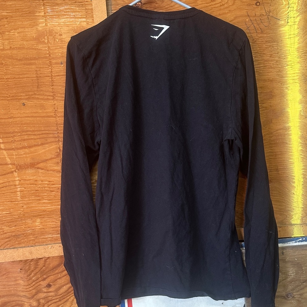 Black Long Sleeve Men's Shirt